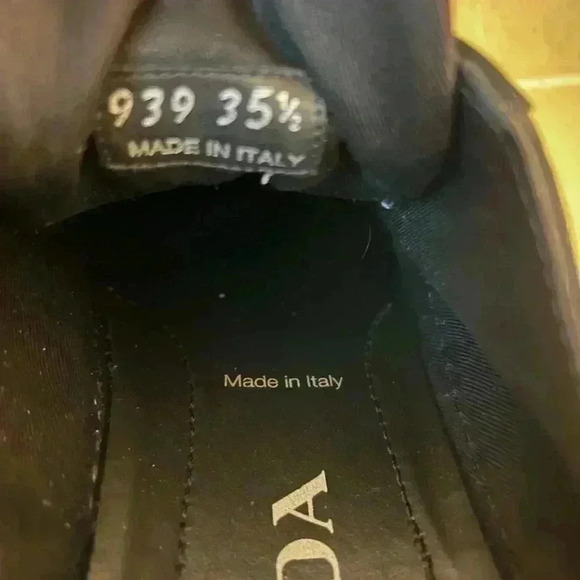 Prada Wheel Cassetta Canvas Sneakers - Picture 9 of 10